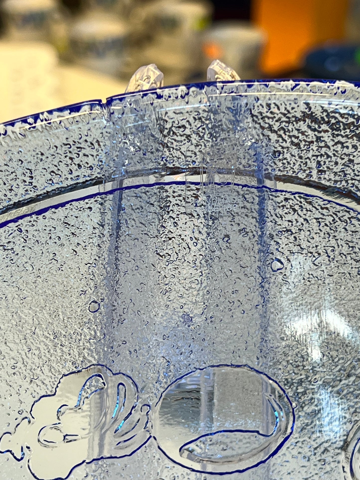 Astrid Gate mėlyna serviravimo lėkštė