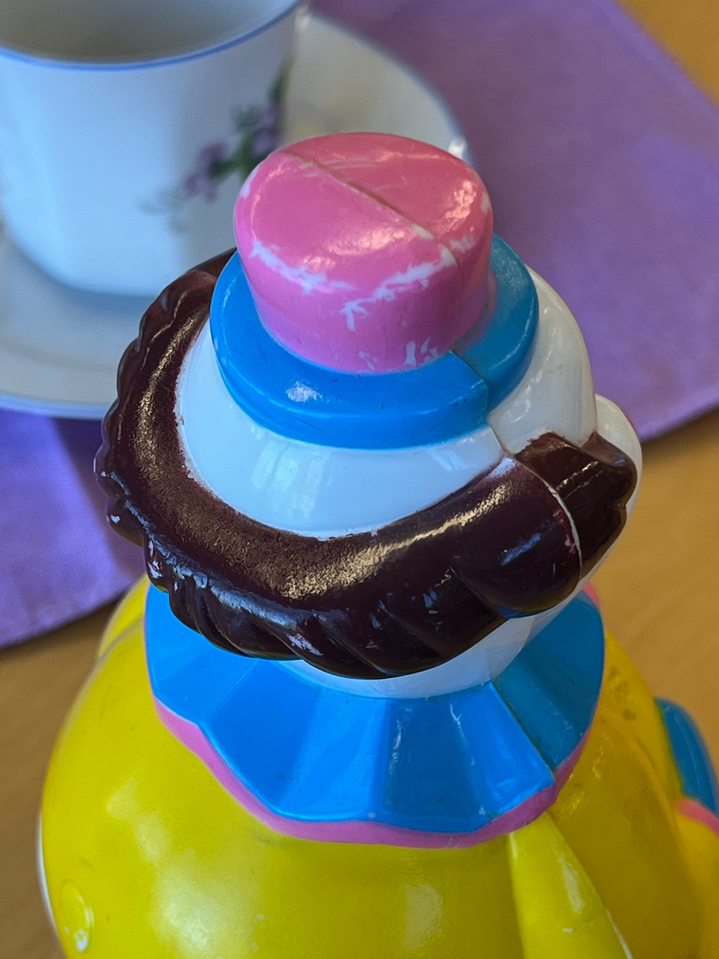 Vintažinis Roly Poly muzikinis žaislas