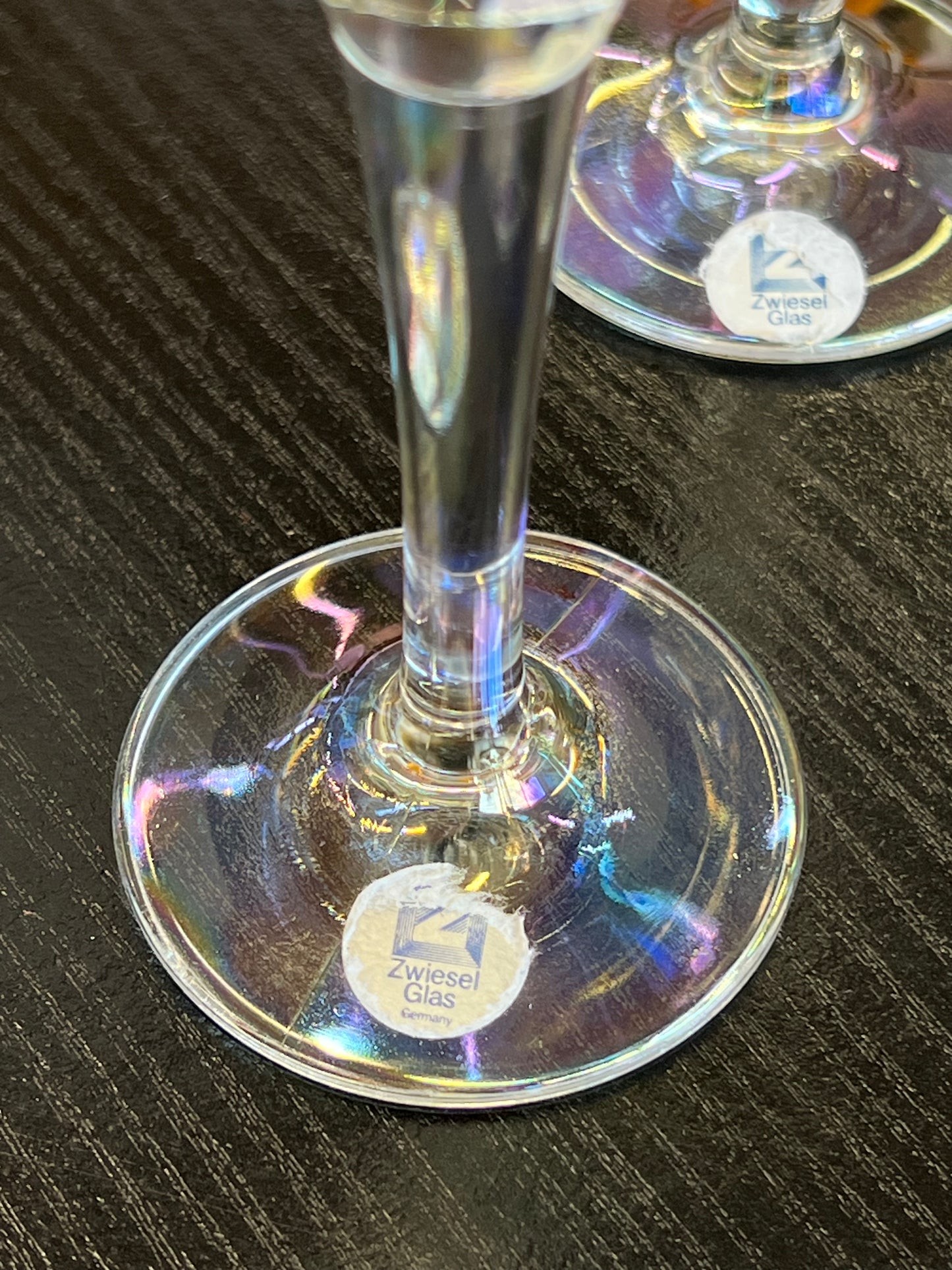 „ZWIESEL GLAS” krištolinės šampano taurės