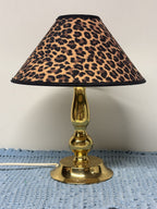 Leopardo rašto šviestuvo gaubtas