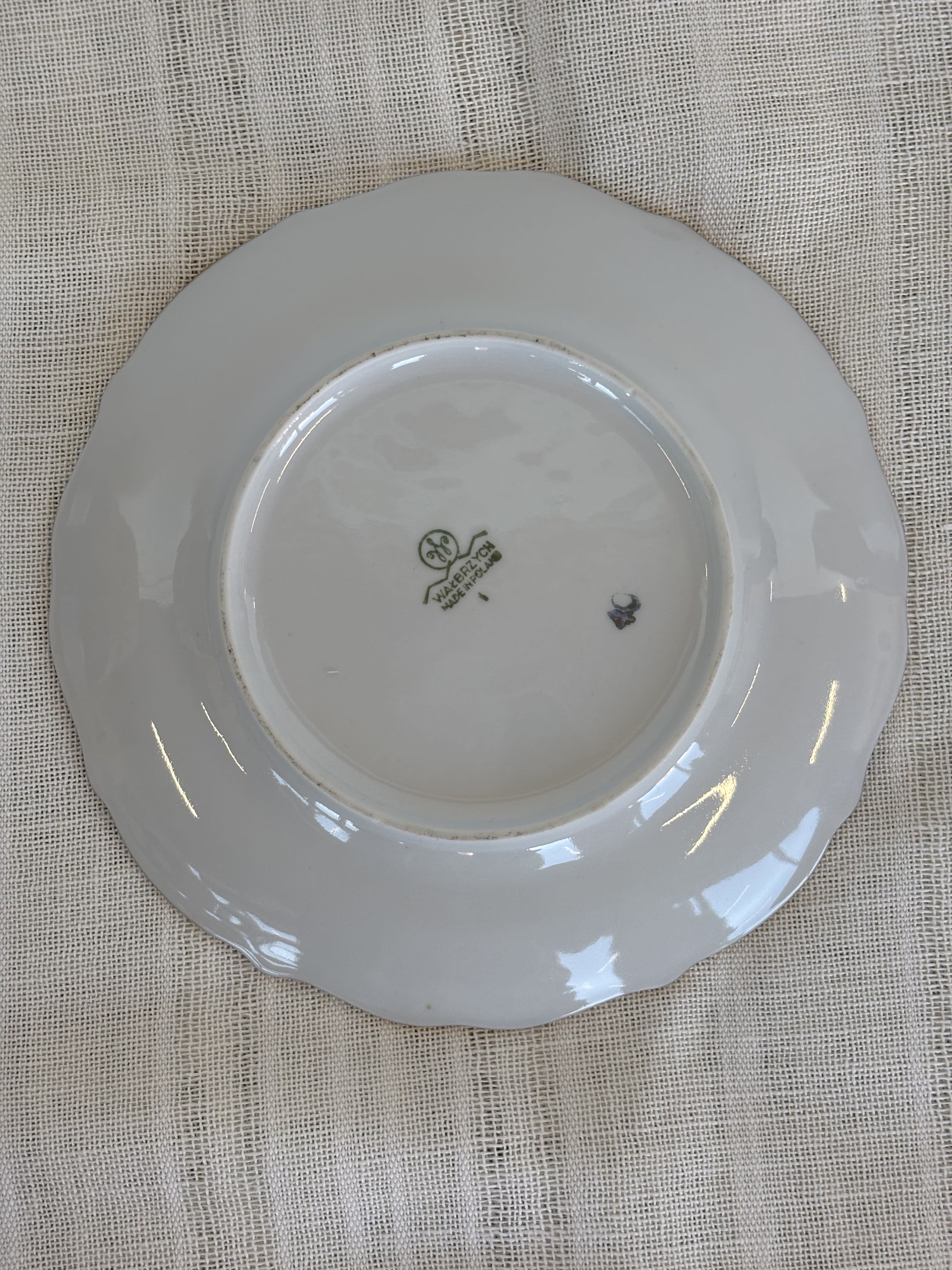 Vintažinė porcelianinė lėkštė „Sheraton Rose“