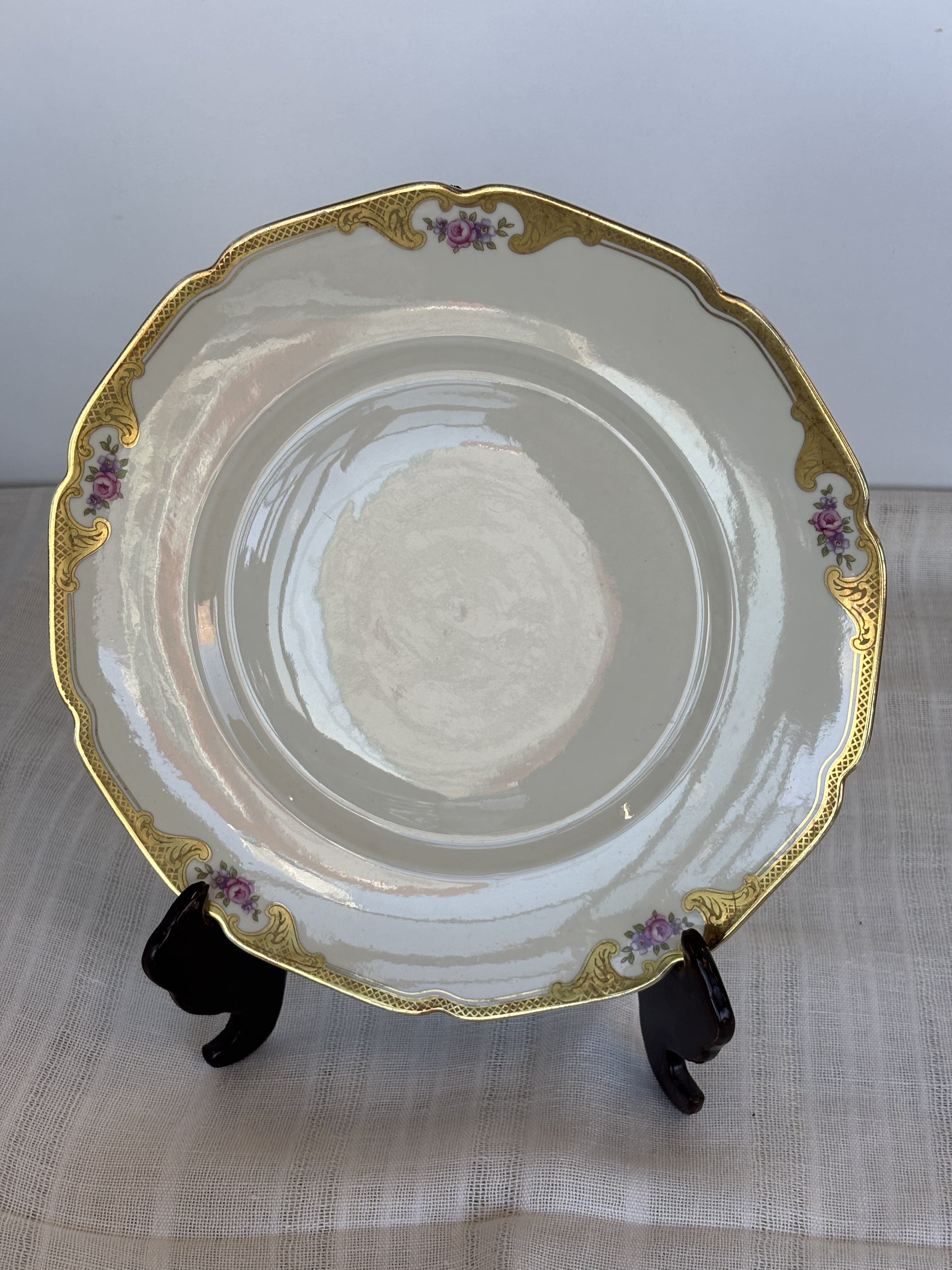 Antikvarinė Bavarijos porceliano lėkštė