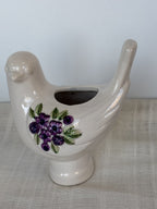 Vintažinė  Rosa Ljung keraminė paukščio formos vaza