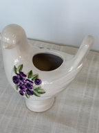 Vintažinė  Rosa Ljung keraminė paukščio formos vaza