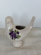 Vintažinė  Rosa Ljung keraminė paukščio formos vaza