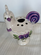 Vintažinė Rosa Ljung keraminė vaza „Gaidelis“