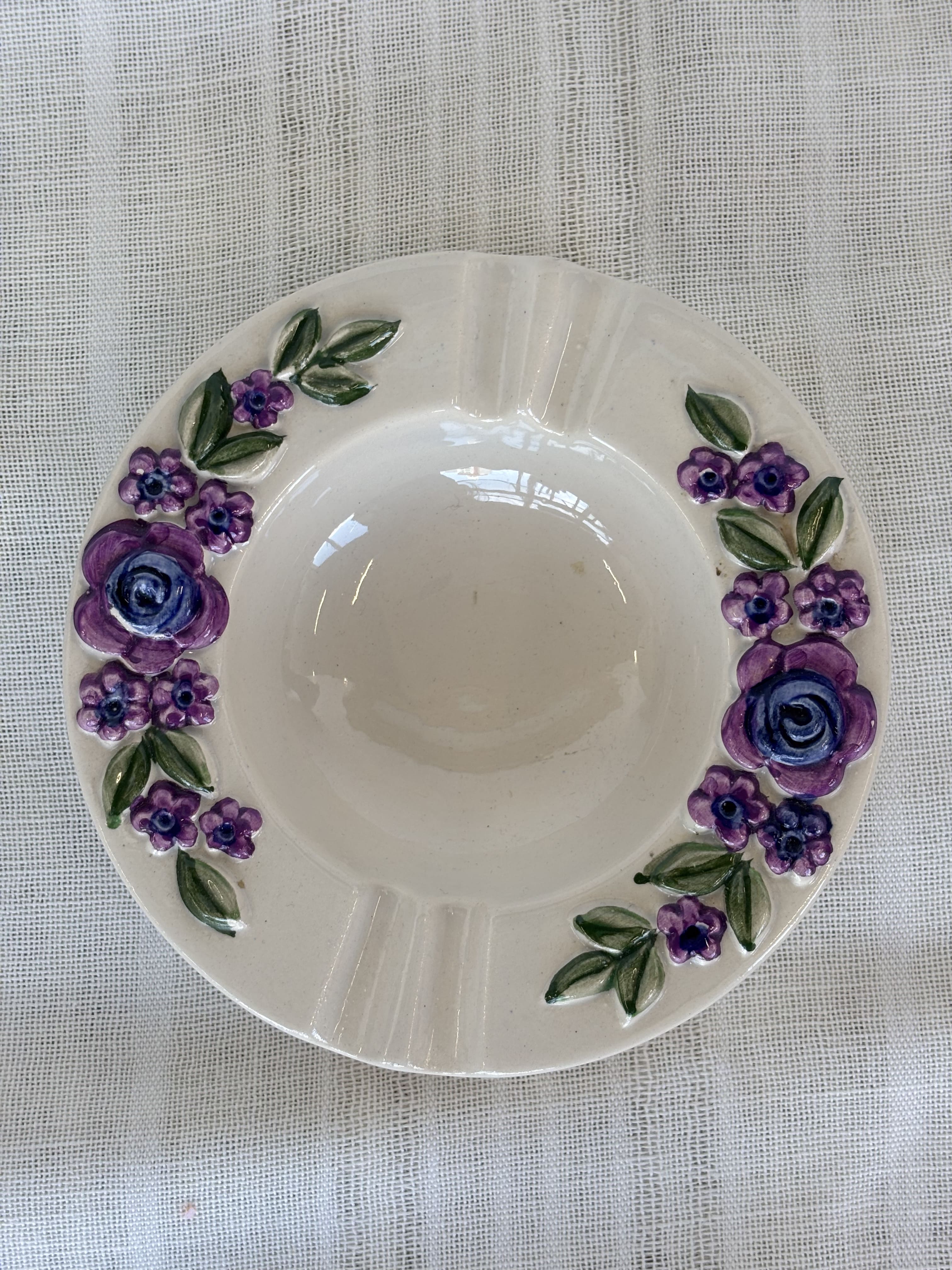 Vintažinė Rosa Ljung keraminė peleninė