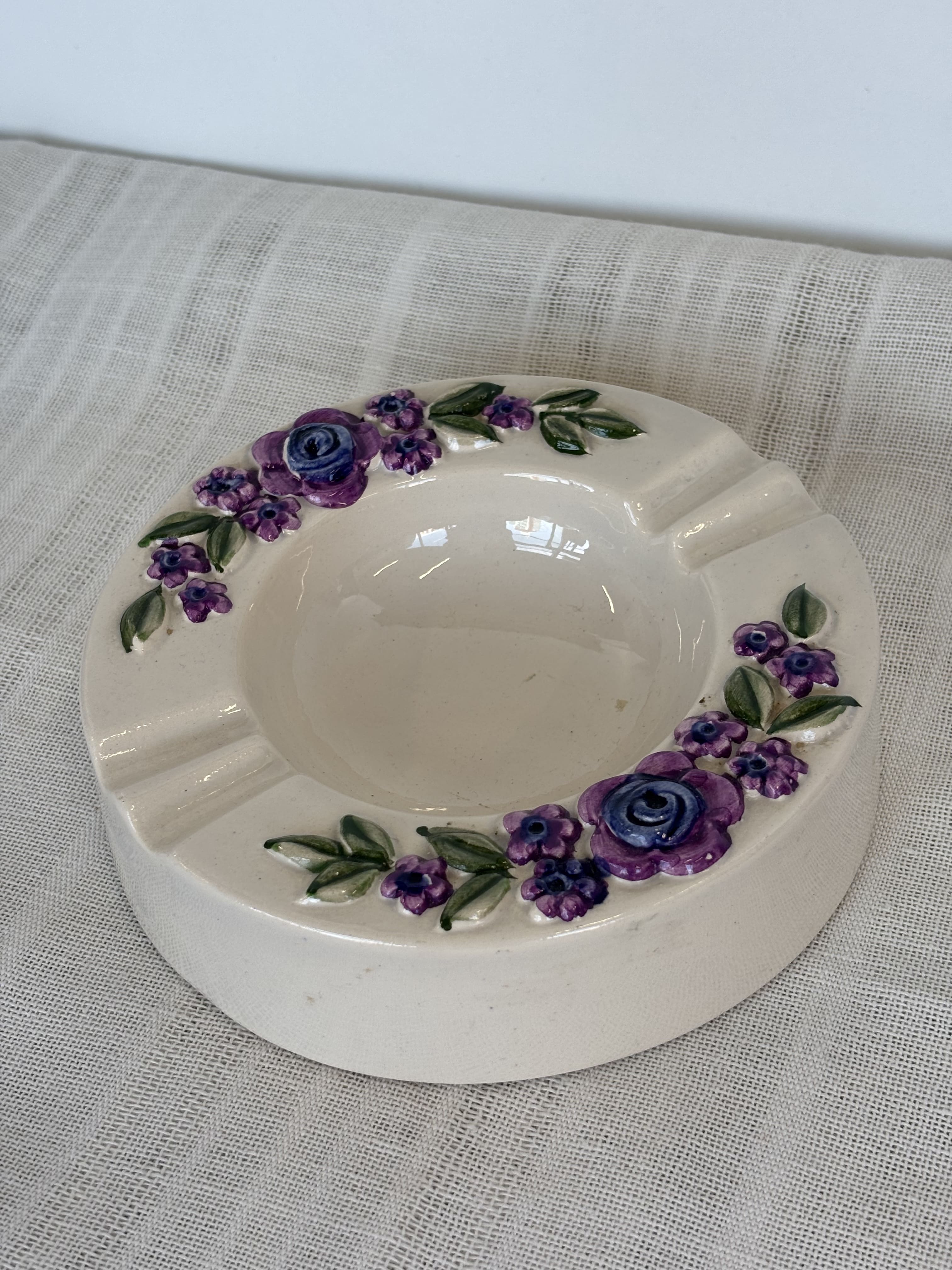 Vintažinė Rosa Ljung keraminė peleninė