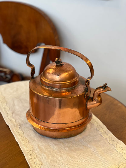 Antikvarinis - vintažinis varinis arbatinukas