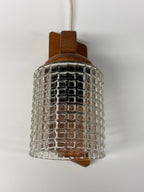 Mid-Century sieninis šviestuvas