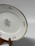 Vintažinis Art Deco stiliaus porcelianinis lėkštė