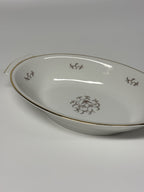 Vintažinis Art Deco stiliaus porcelianinis dubuo