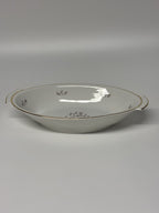 Vintažinis Art Deco stiliaus porcelianinis dubuo