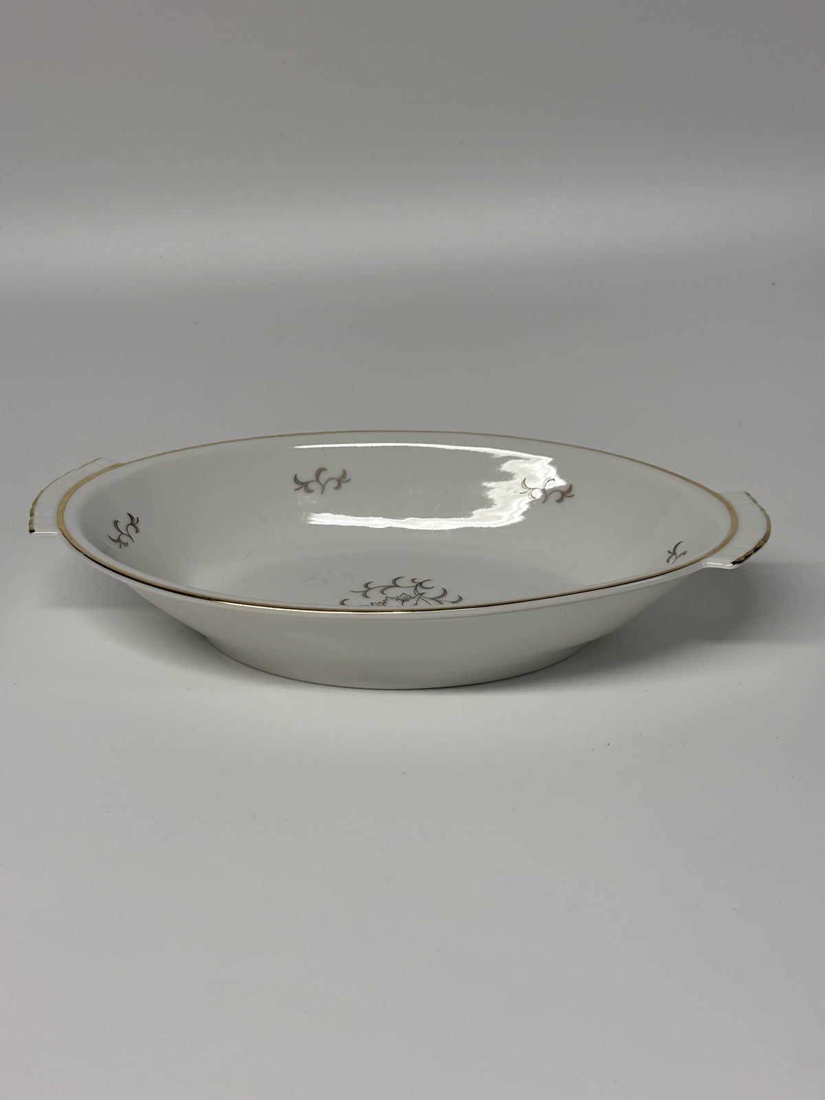 Vintažinis Art Deco stiliaus porcelianinis dubuo