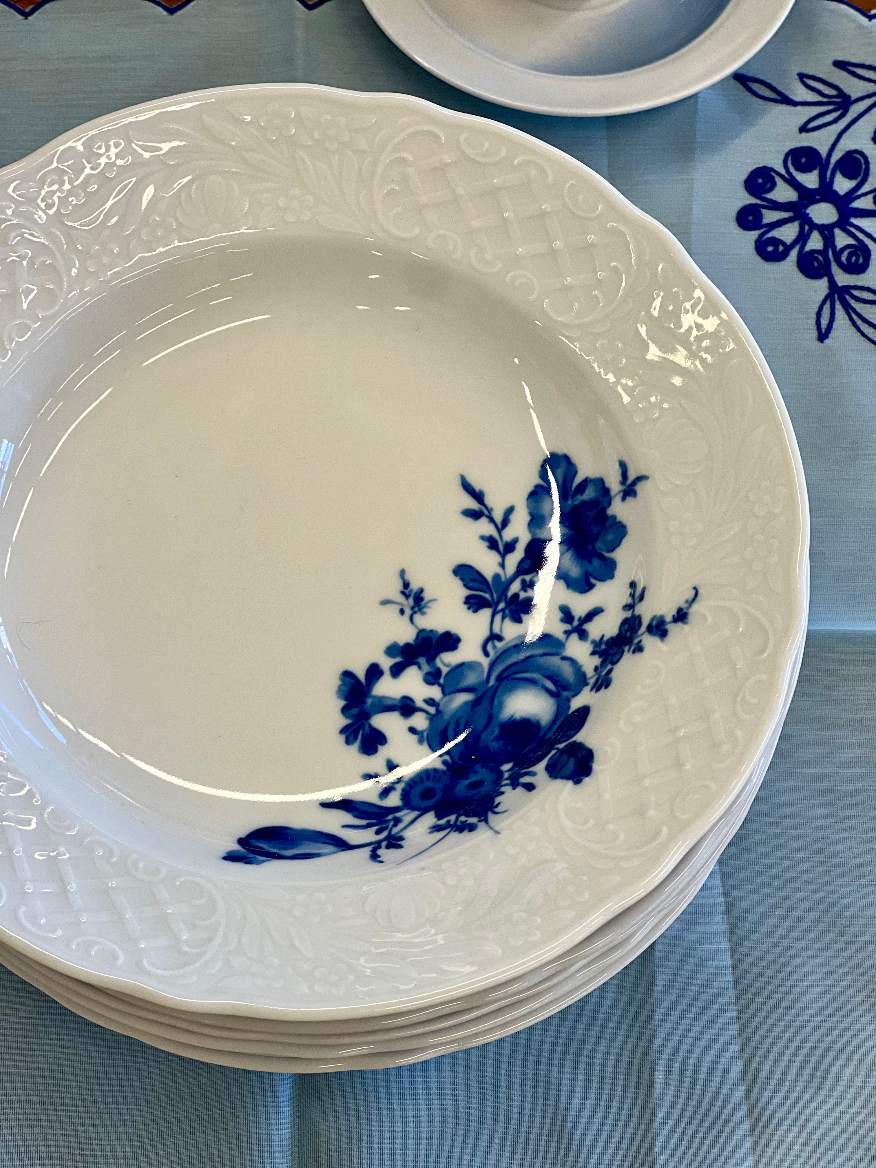 "Echt Cobalt" lėkštės