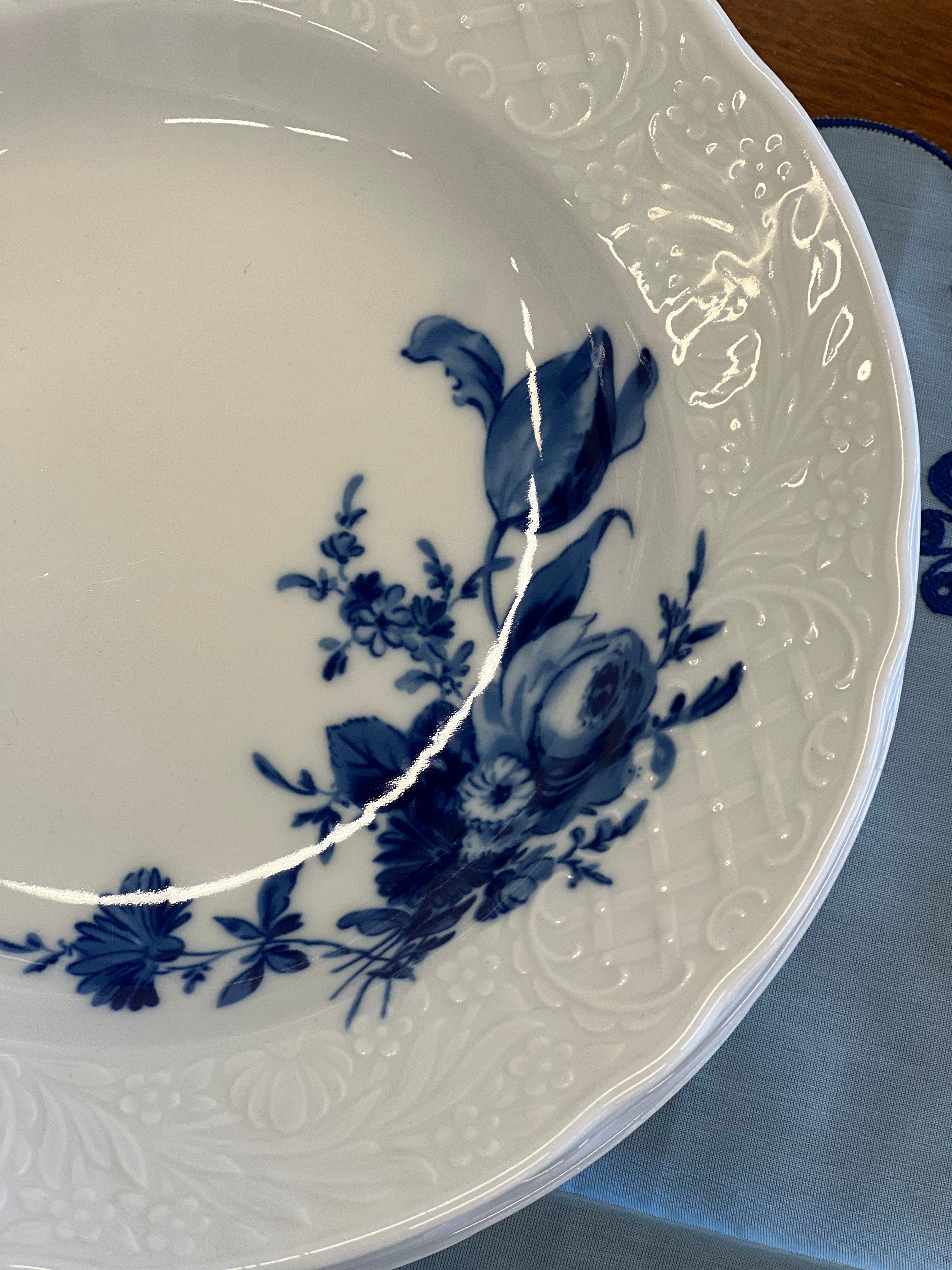 "Echt Cobalt" lėkštės