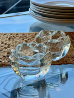 Stiklinės žvakidės