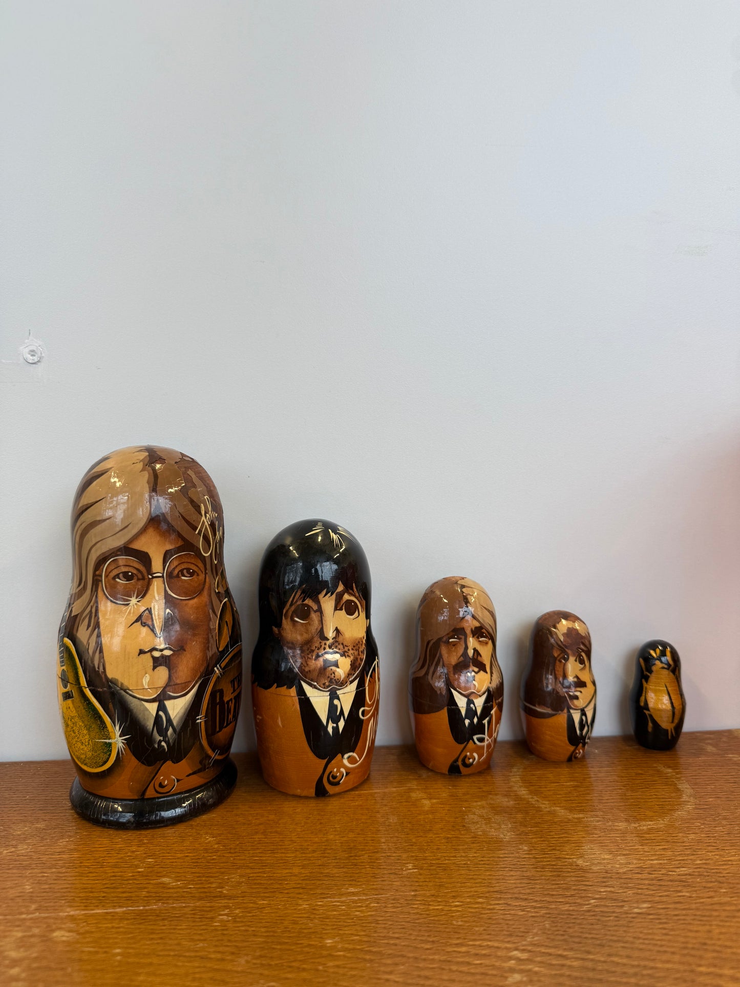 Medinės lelytės matrioškos