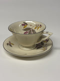 Vintažinis „Windsor Bone China“ puodelis su lėkštute
