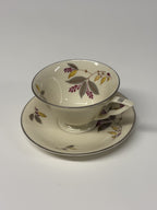 Vintažinis „Windsor Bone China“ puodelis su lėkštute