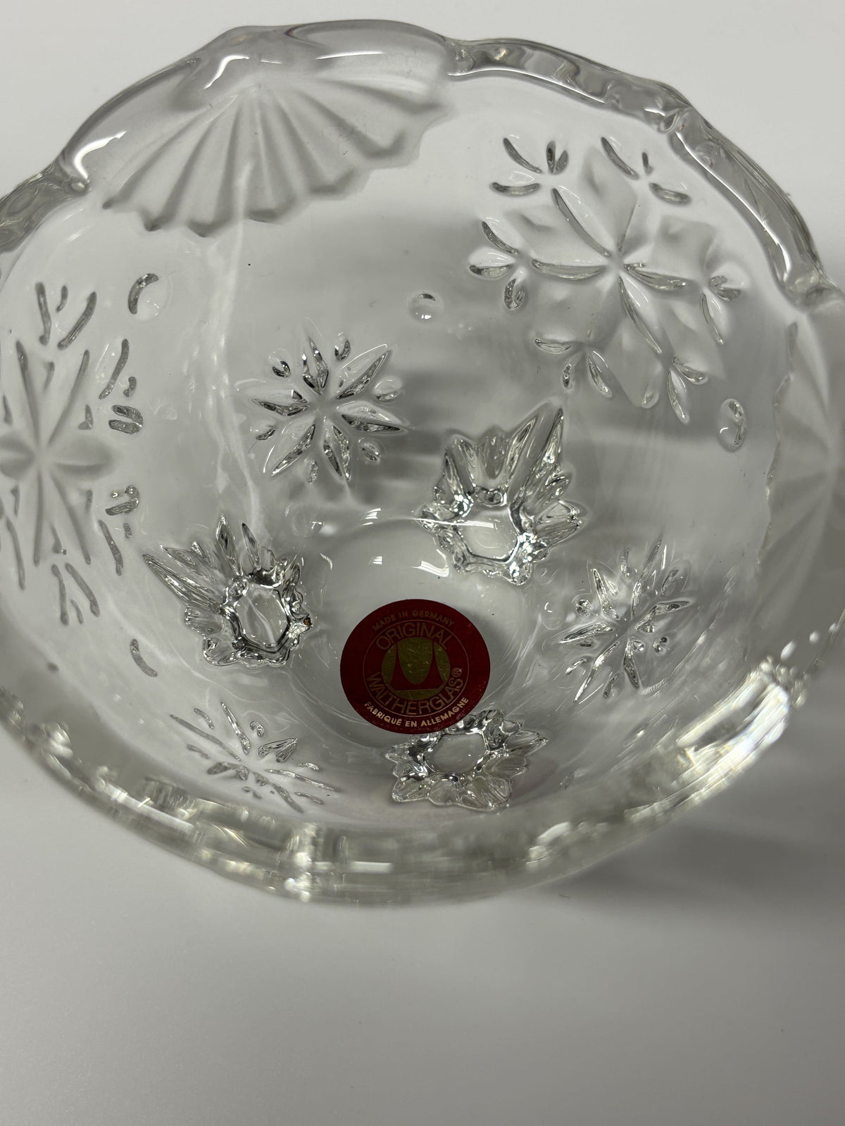 Mikasa Holiday Classics „Snowflake“ krištolinė saldaininė