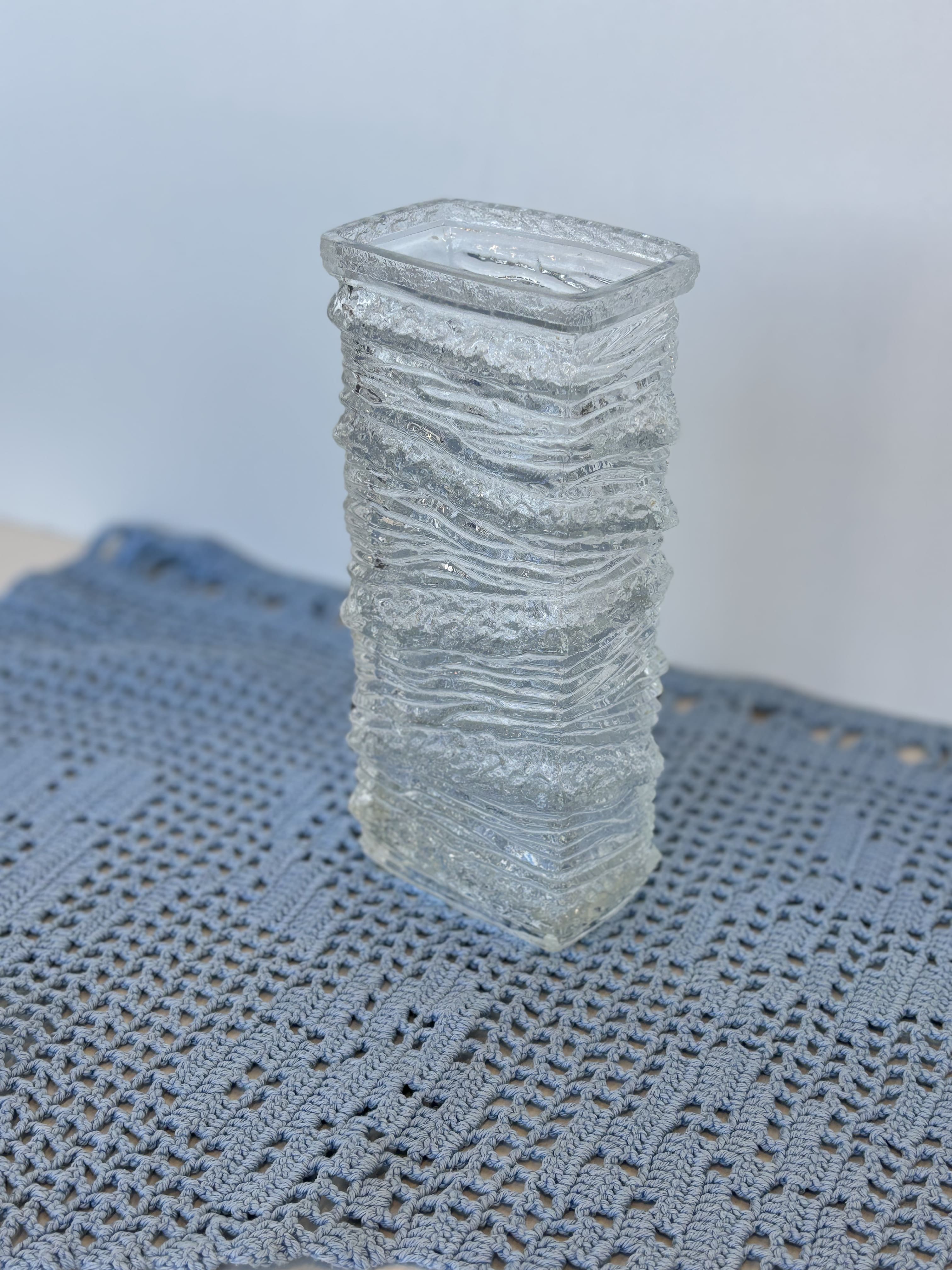 Art glass vintažinė vaza