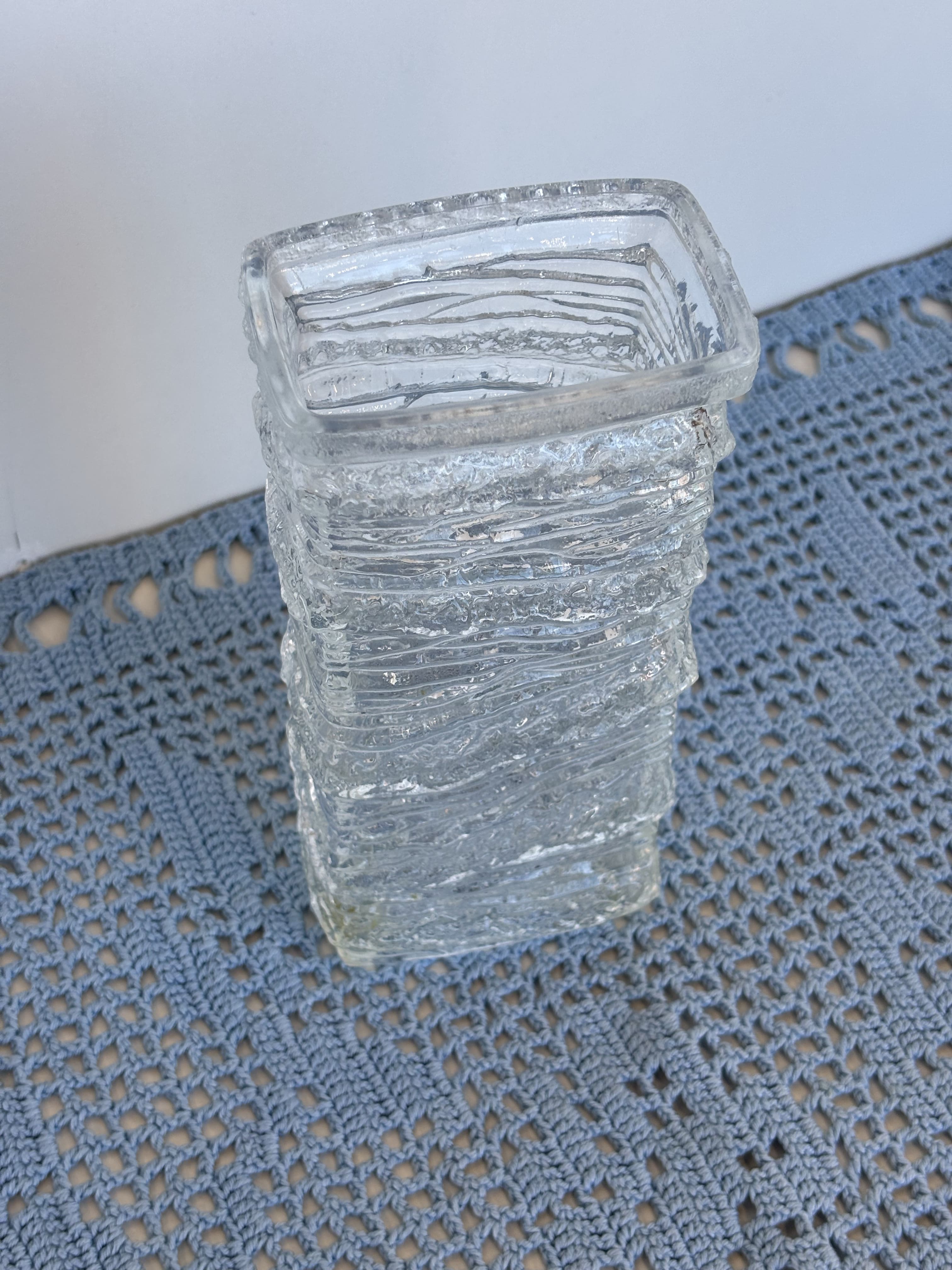 Art glass vintažinė vaza