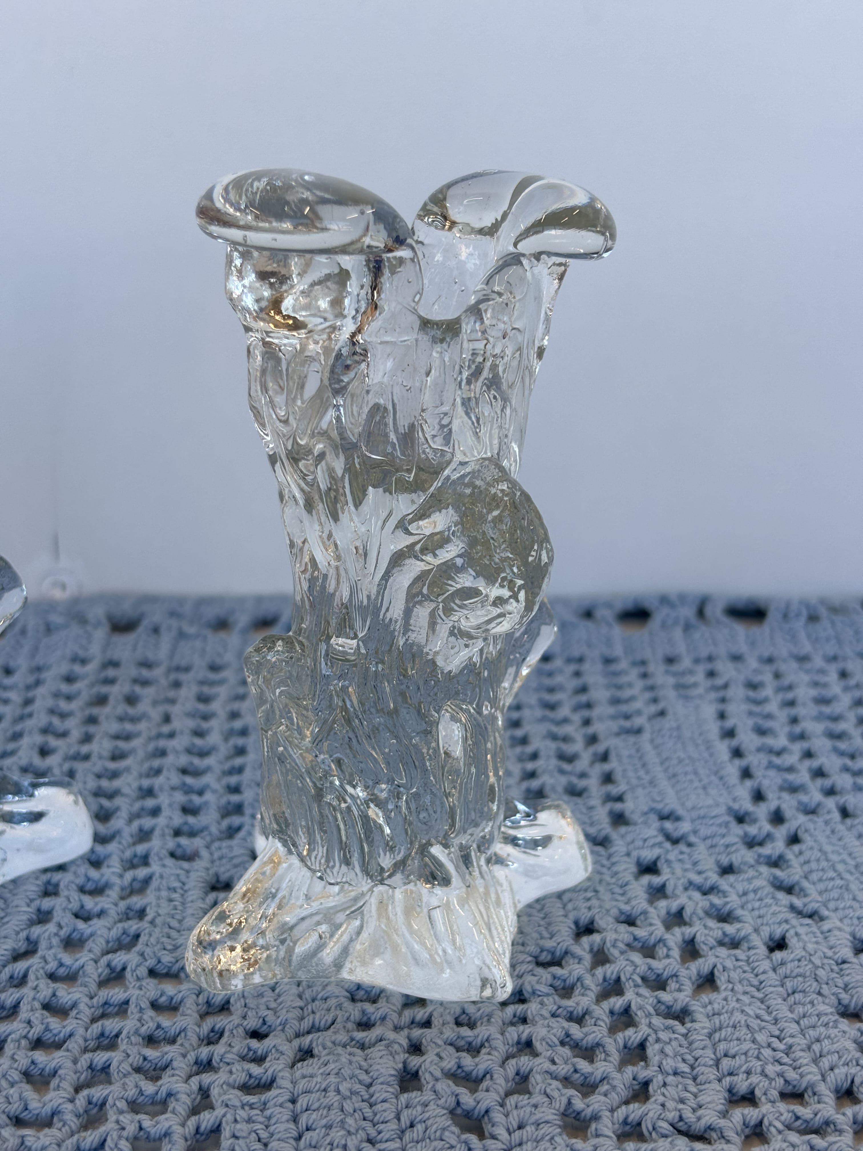 Art glass žvakidės