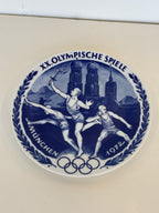 1972 m. Miuncheno olimpinių žaidynių porcelianinė lėkštė