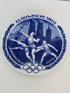 1972 m. Miuncheno olimpinių žaidynių porcelianinė lėkštė