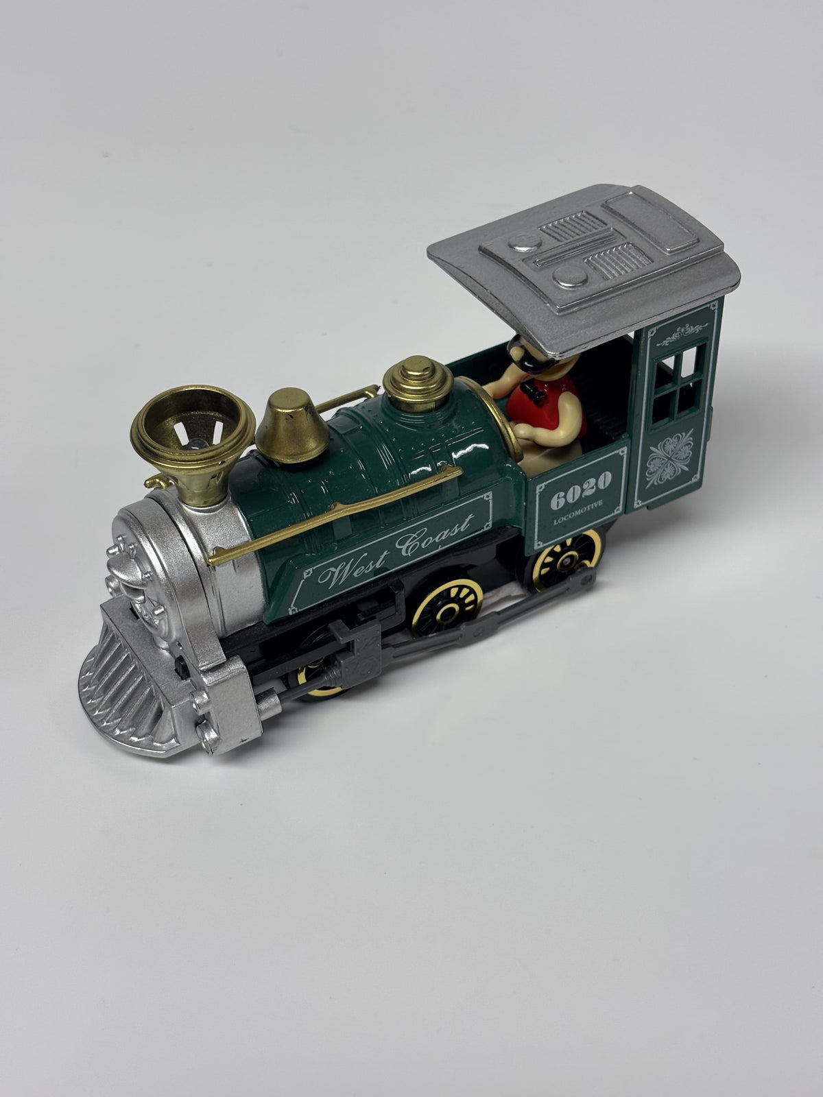 Žaislinis garvežys „West Coast 6020 Pull-Back Locomotive“