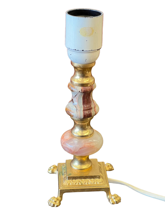 Žalvarinis stalo šviestuvas