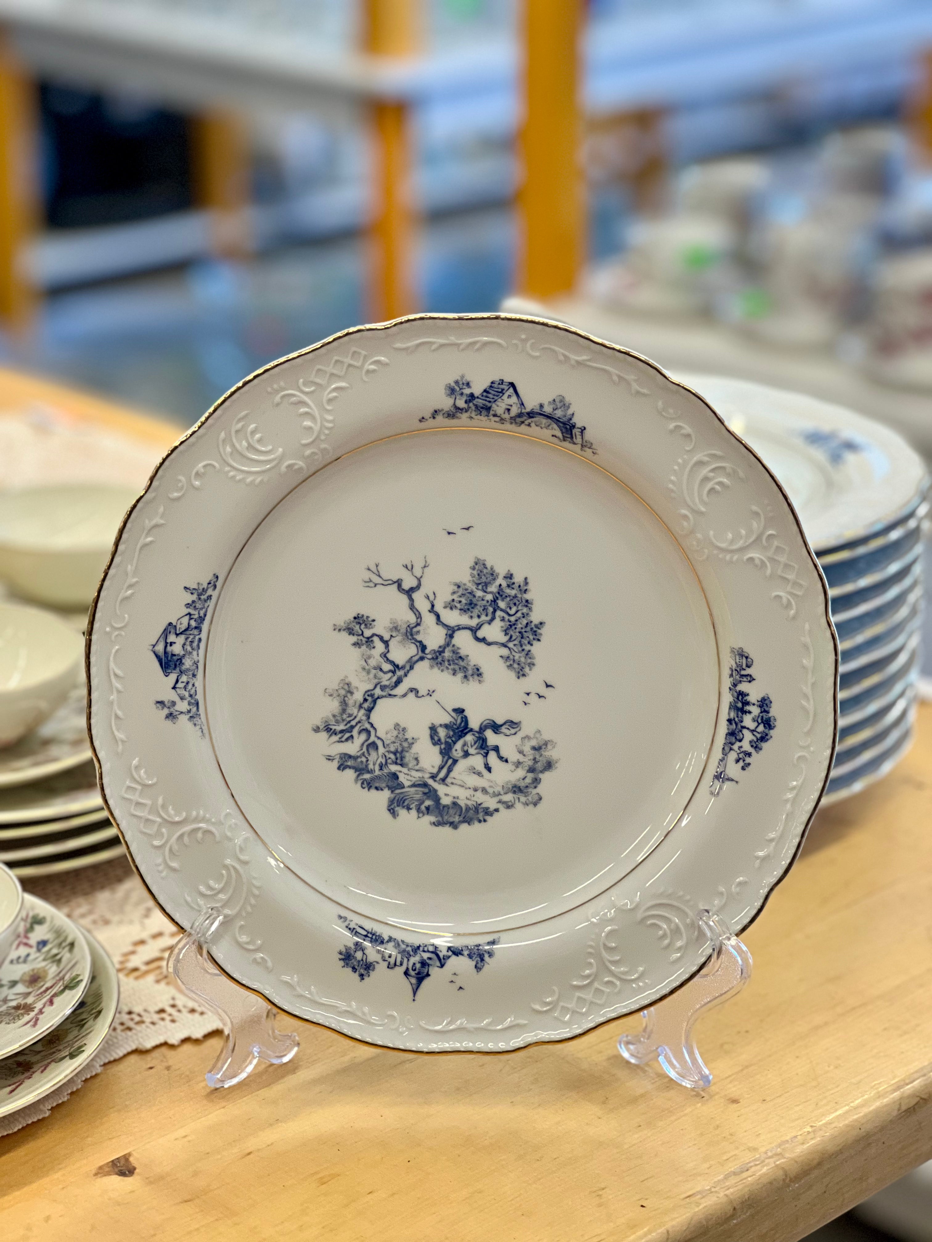 Porcelianinė lėkštė