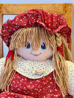 Vintažinė skudurinė lėlė