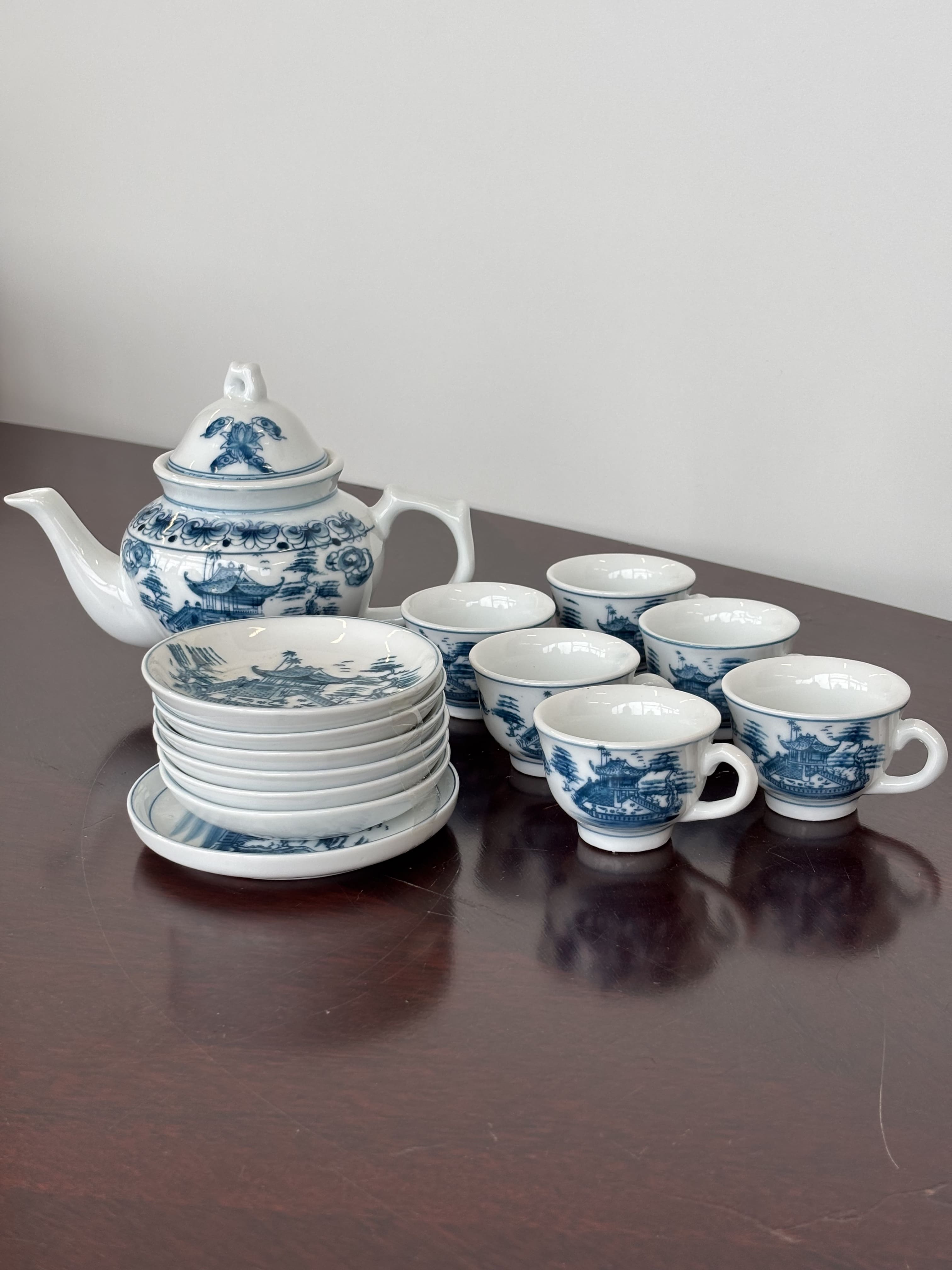 "Bat Trang" vietnamietiškas arbatos rinkinys