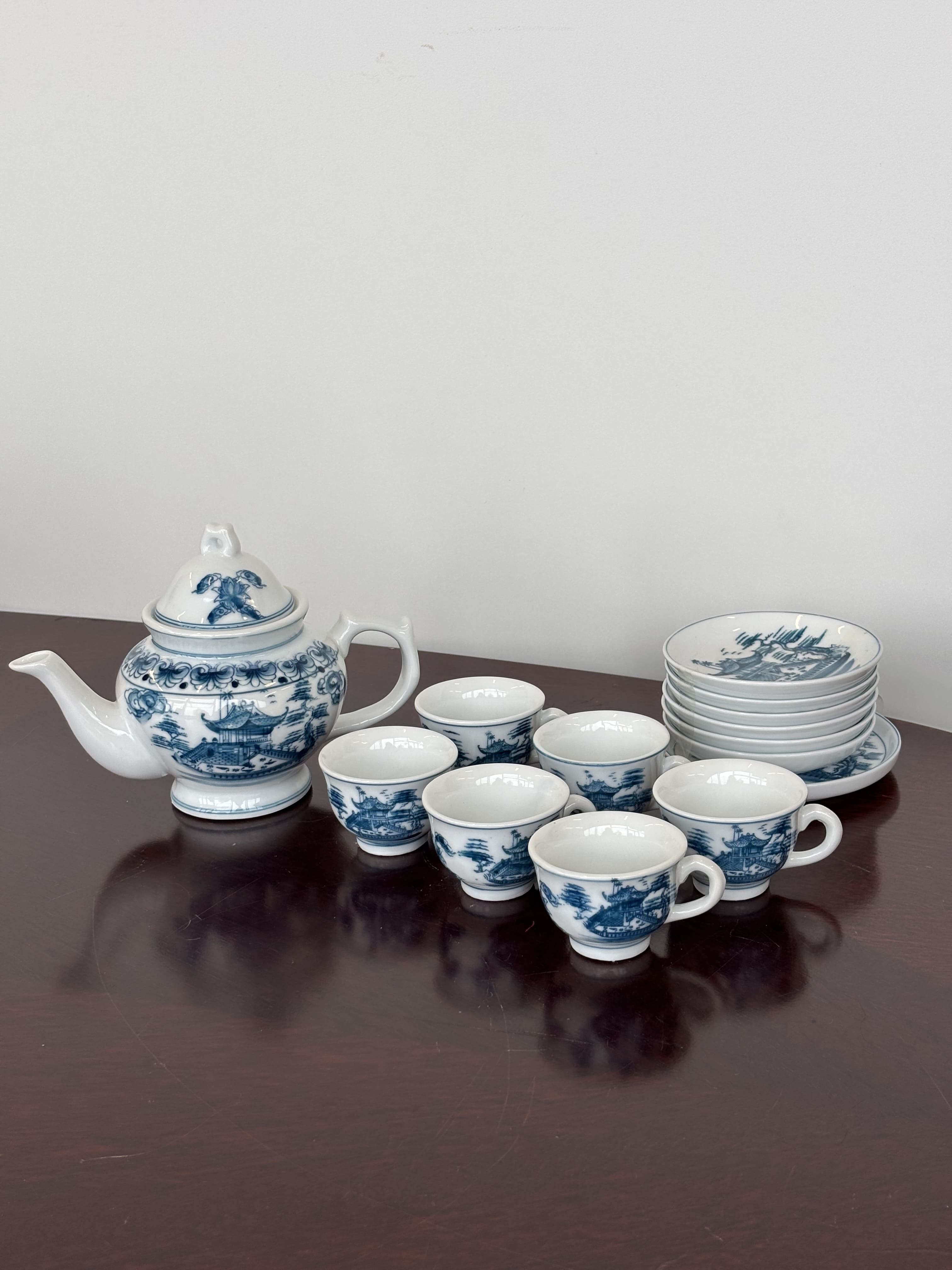 "Bat Trang" vietnamietiškas arbatos rinkinys