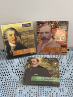 Klasikinės muzikos CD rinkinys (Haydn, Elgar, Saint-Saëns) – 3 vnt.
