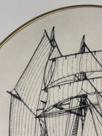 Dekoratyvinė lėkštė „Topsail Schooner“