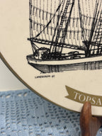 Dekoratyvinė lėkštė „Topsail Schooner“
