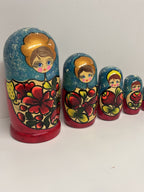 Matrioškų (medinių lėlių) rinkinys