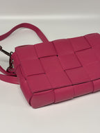 Diva’s Bag rožinė odinė rankinė