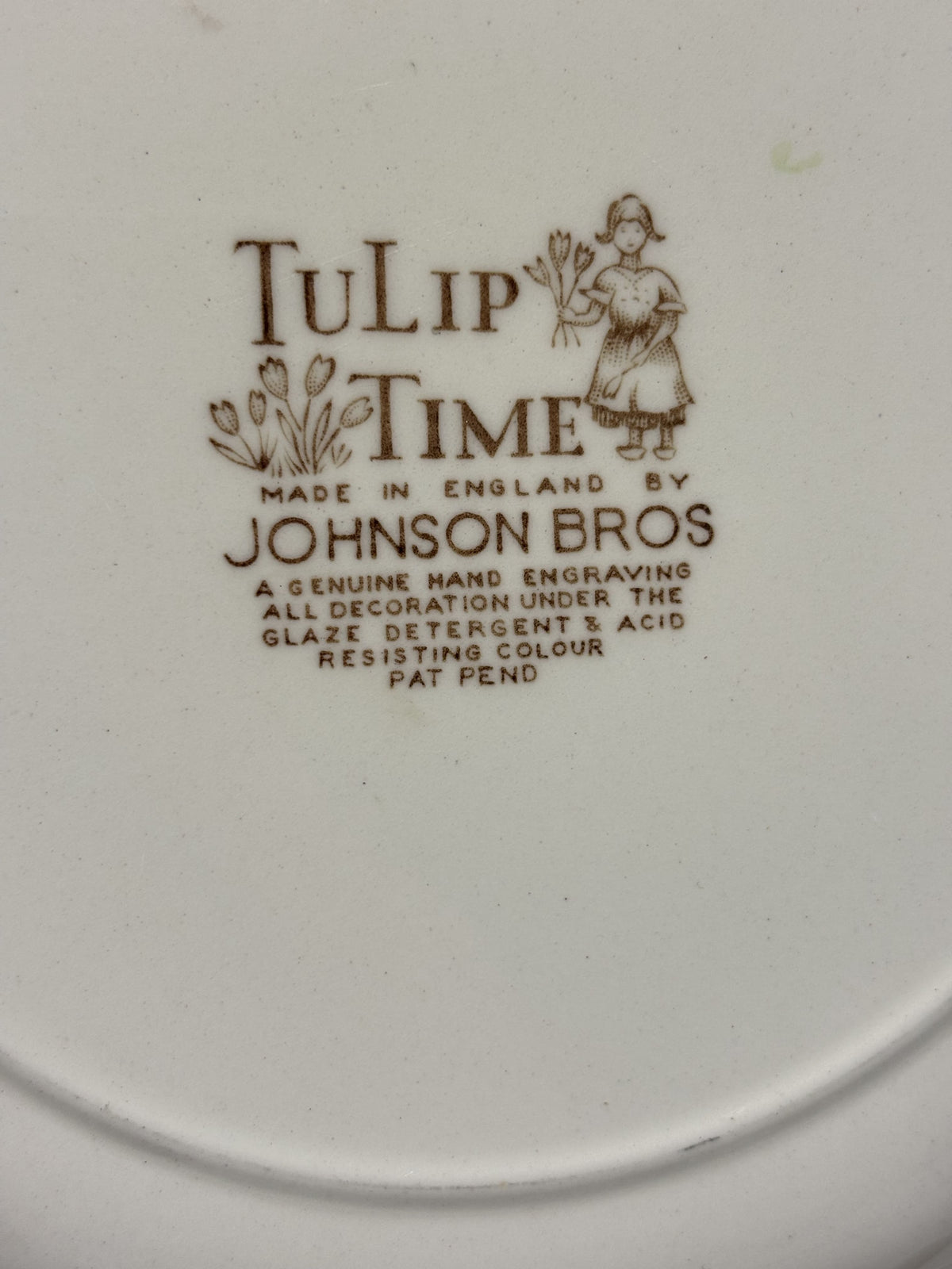 Johnson Brothers vintažinė lėkštė