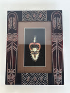 Afrikos genčių kaukė rėmelyje