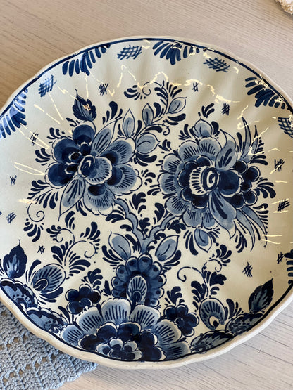 Molinė dekoratyvinė lėkštė „Delft Blue“