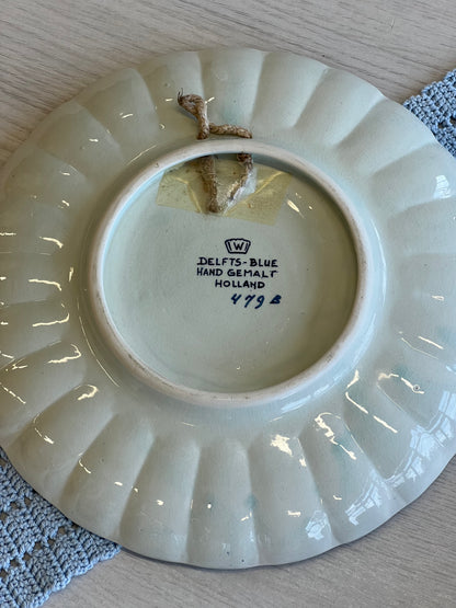 Molinė dekoratyvinė lėkštė „Delft Blue“