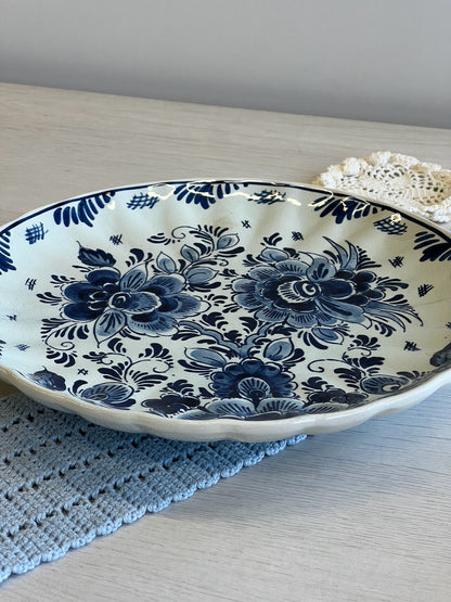 Molinė dekoratyvinė lėkštė „Delft Blue“
